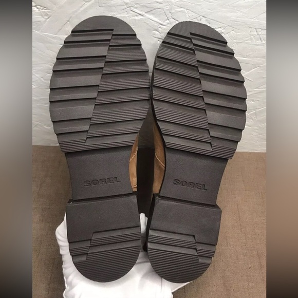 Sorel Emelie II Zip Women's Ankle Boots Brown Waterproof Leather Side Zip Size 7 - Picture 2 of 15